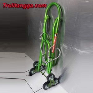 Troli Aqua Galon Lipat Hijau Metalik TAG