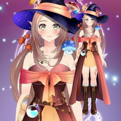 VTUBER MODEL+RIG